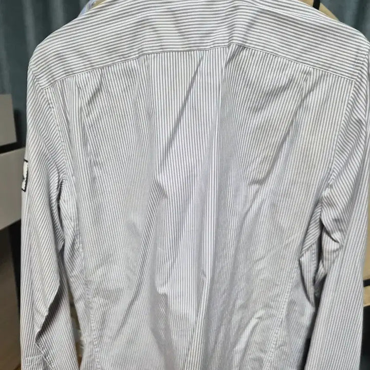 [BUNJANG] Moncler Gamma Blue Striped Shirt / [2]몽클레어 감마블루 스트라이프 셔츠