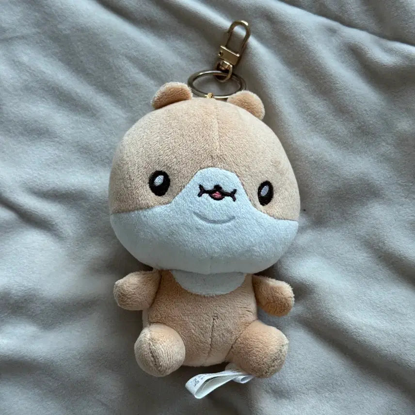 [BUNJANG] MONSTA X Kihyun HamGom Two-Tuck Bear Doll Keyring / 몬스타엑스 기현 햄곰 투턱곰 인형 키링