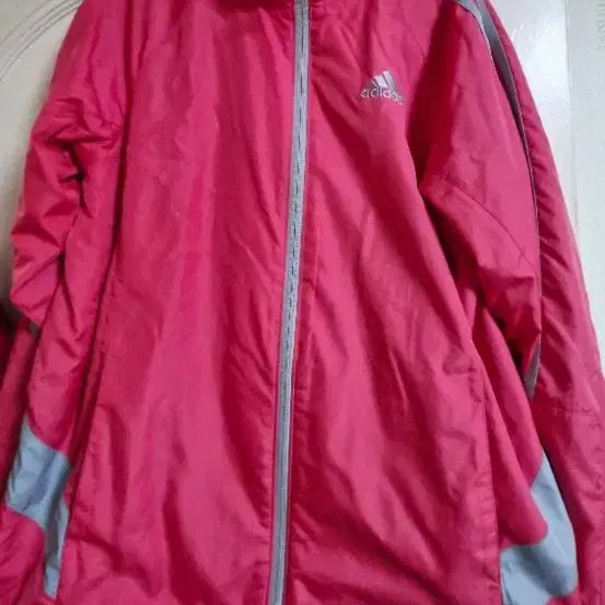 [BUNJANG] Adidas Windbreaker Pink Jacket / 아디다스 바람막이 핑크