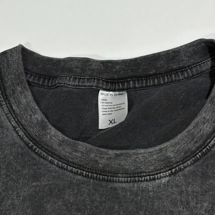 [BUNJANG] Vintage Dark Wash Graphic T-shirt / 빈티지 다크워시 그래픽 반팔 티셔츠