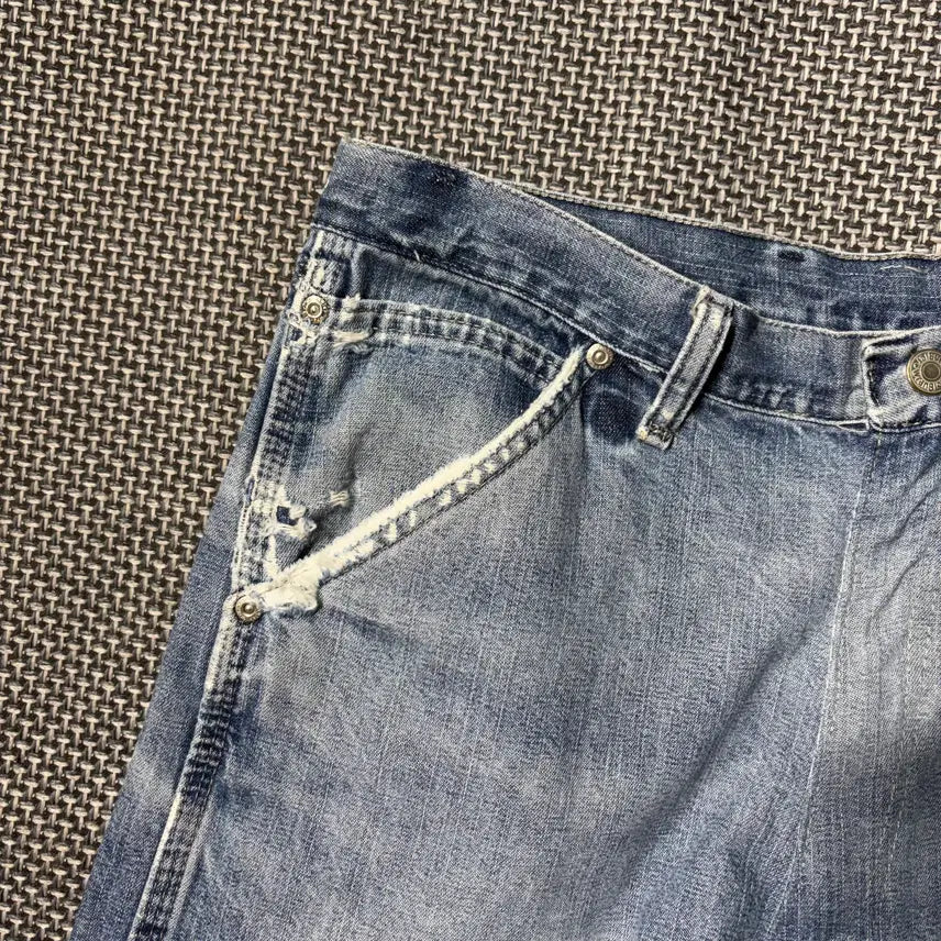 [BUNJANG] Wrangler Carpenter Denim Work Pants (33) / 올드 웽글러 카펜터 데님 워크 팬츠(33) old-8573