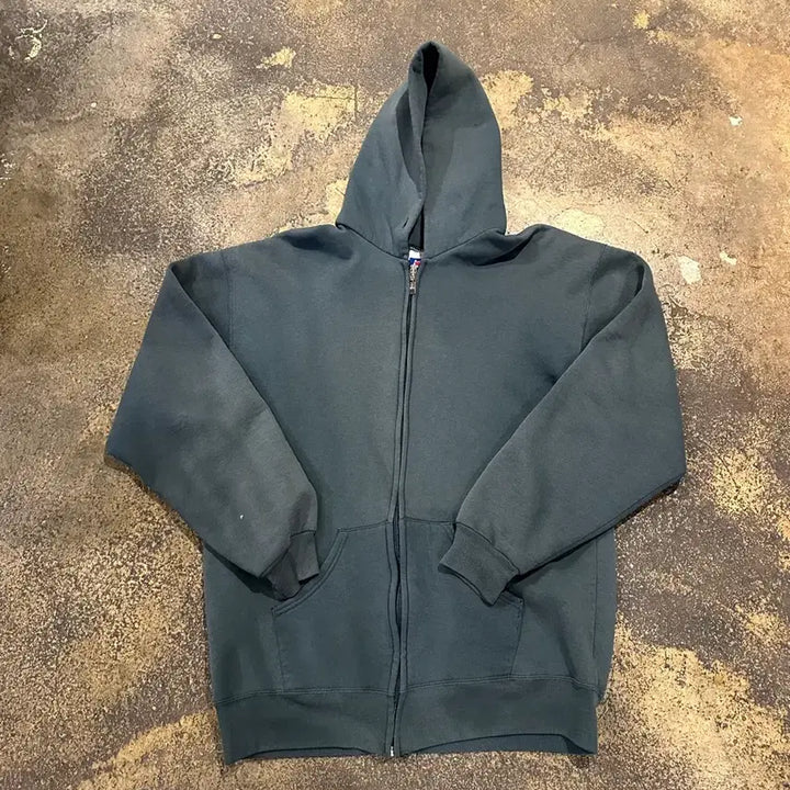 [BUNJANG] Russell 90s Vintage Hoodie Jacket / 빈티지 90s 러셀 후드집업