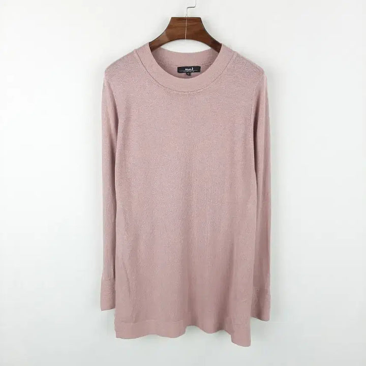 [BUNJANG] MIO Three Long Knit Top / 미오쓰리 넥포인트 롱니트 66