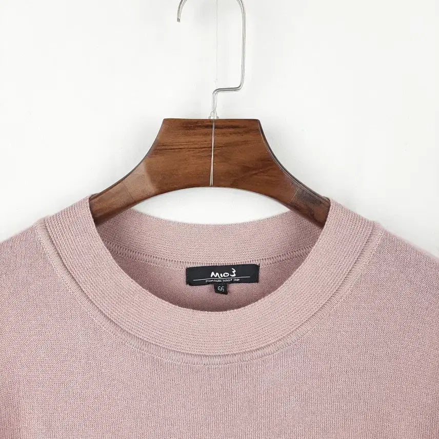 [BUNJANG] MIO Three Long Knit Top / 미오쓰리 넥포인트 롱니트 66