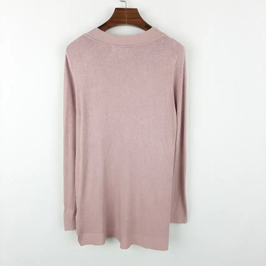 [BUNJANG] MIO Three Long Knit Top / 미오쓰리 넥포인트 롱니트 66