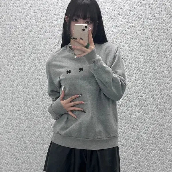 [BUNJANG] Marni Modern Casual Spellout Sweatshirt / 마르니 모던 캐주얼 빈티지 스펠아웃 맨투맨 14 C10097