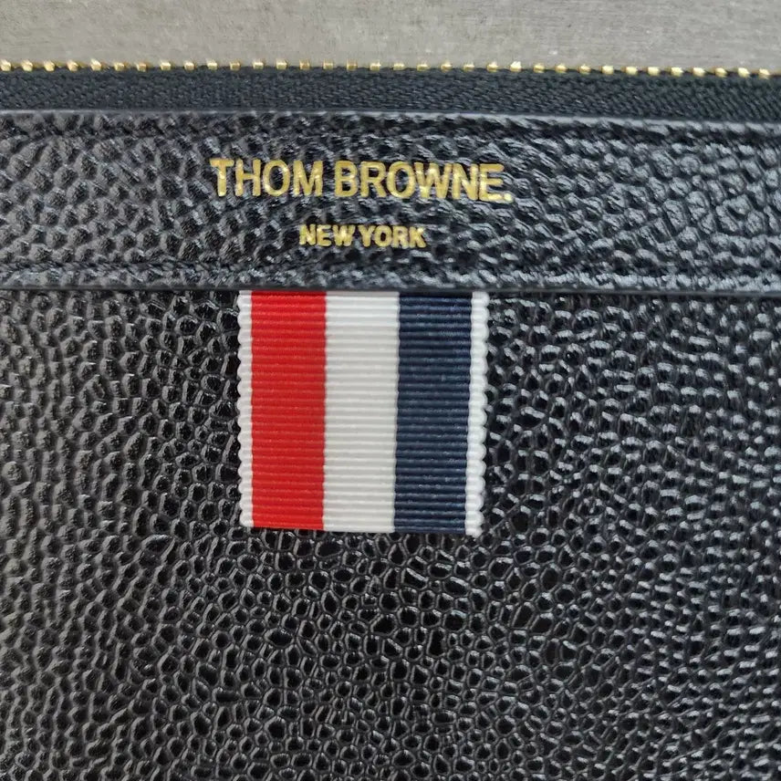 [BUNJANG] Thom Browne Leather Clutch Small / 톰브라운 레더 클러치 스몰 새제품