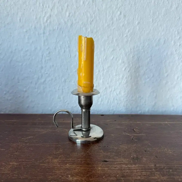 [BUNJANG] Vintage Silver Fluted Candlestick / 독일)빈티지 실플 손잡이촛대