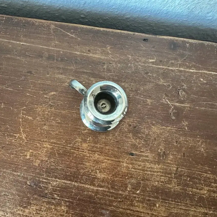 [BUNJANG] Vintage Silver Fluted Candlestick / 독일)빈티지 실플 손잡이촛대