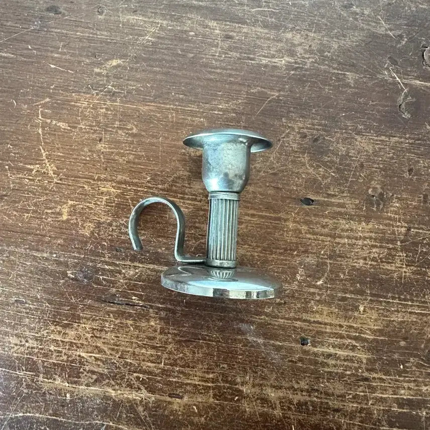 [BUNJANG] Vintage Silver Fluted Candlestick / 독일)빈티지 실플 손잡이촛대