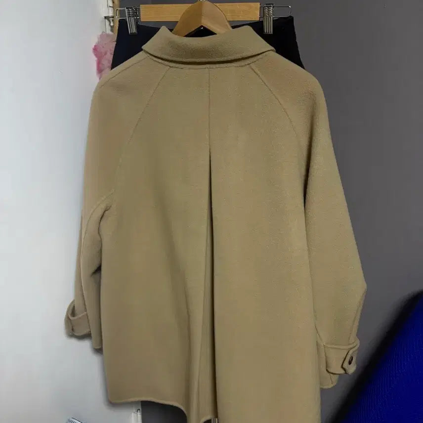 [BUNJANG] ONDMIN Beige Half Coat / 온드민 하프코트