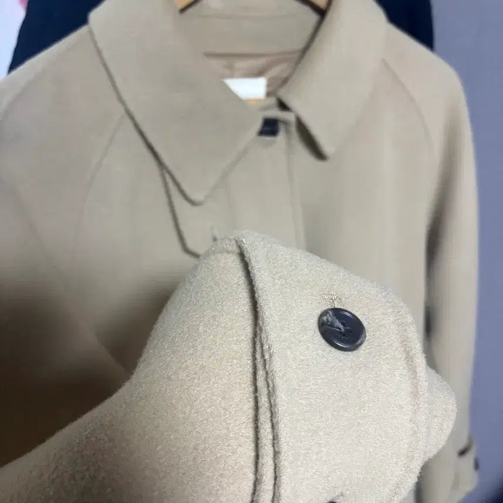 [BUNJANG] ONDMIN Beige Half Coat / 온드민 하프코트