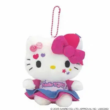 [BUNJANG] Sanrio Hello Kitty Vivid Cap Mascot Plush / 산리오 헬로키티 비비드 캡 마스코트 인형
