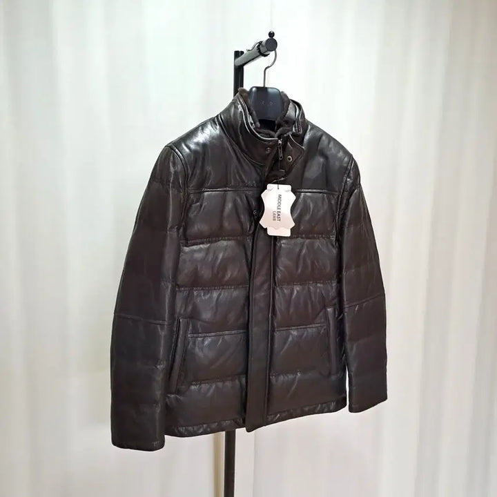 [BUNJANG] Oryany Lambskin Goose Down Padded Jacket / (새제품 택포) 오야니 램스킨 구스다운 패딩 95 B641