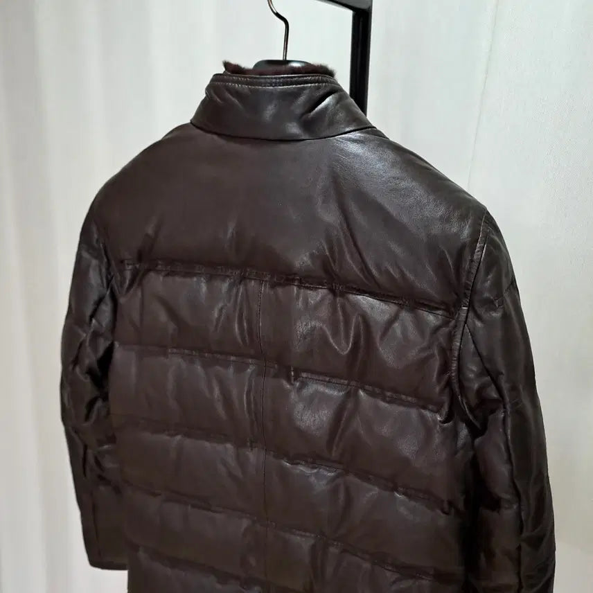 [BUNJANG] Oryany Lambskin Goose Down Padded Jacket / (새제품 택포) 오야니 램스킨 구스다운 패딩 95 B641