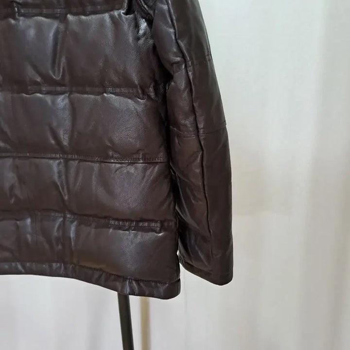 [BUNJANG] Oryany Lambskin Goose Down Padded Jacket / (새제품 택포) 오야니 램스킨 구스다운 패딩 95 B641