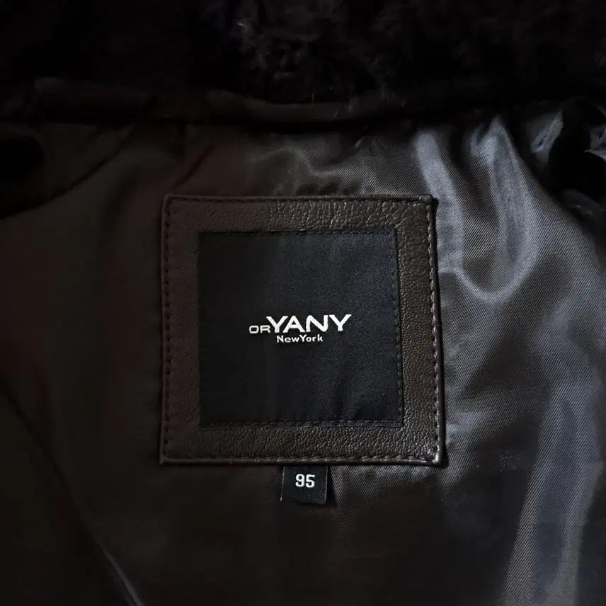 [BUNJANG] Oryany Lambskin Goose Down Padded Jacket / (새제품 택포) 오야니 램스킨 구스다운 패딩 95 B641