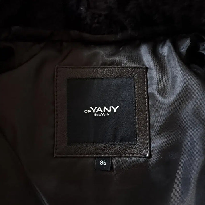 [BUNJANG] Oryany Lambskin Goose Down Padded Jacket / (새제품 택포) 오야니 램스킨 구스다운 패딩 95 B641