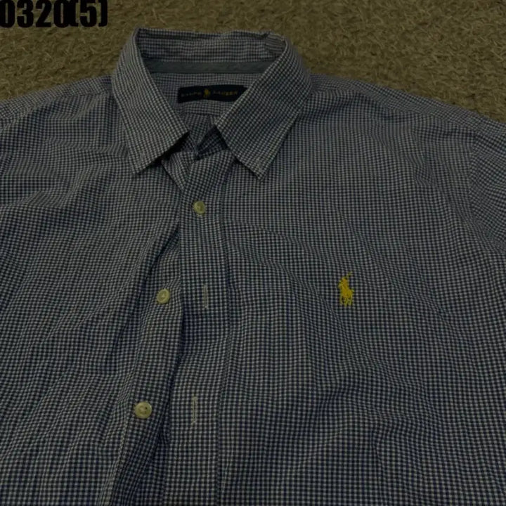 [SOLD OUT] 폴로 랄프로렌 반팔 체크 셔츠xl 0320