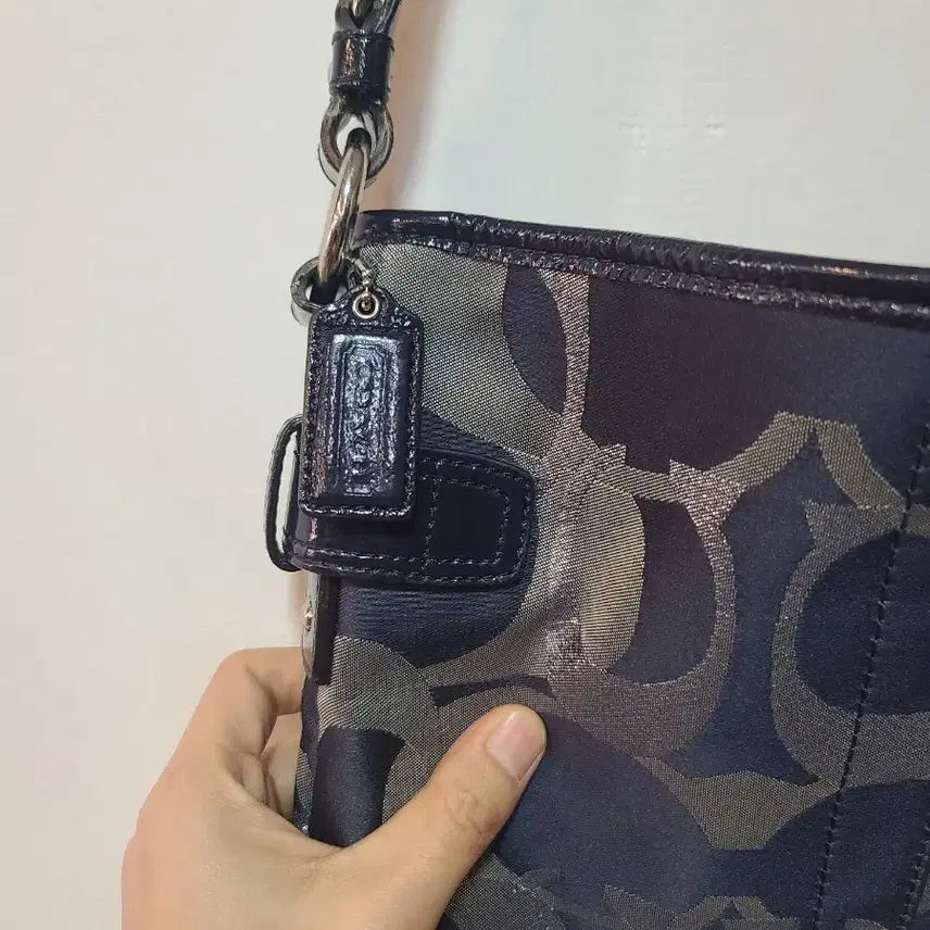 [SOLD OUT] 코치 시그니처 숄더백 네이비