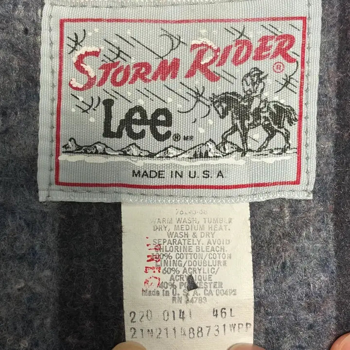[BUNJANG] Lee Storm Rider 46L Vintage Jacket / 70s Lee 스톰라이더 46L