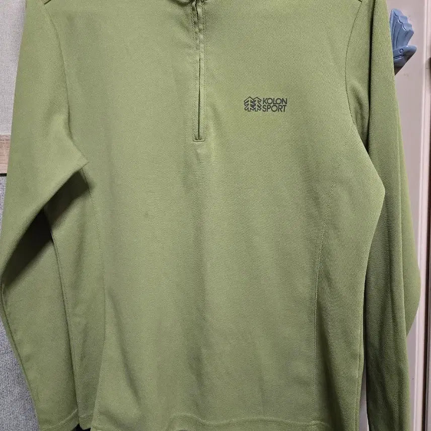 [BUNJANG] Kolon Sport Half-Zip Long Sleeve Shirt 95 / 코오롱스포츠 하프집업 긴팔티 95