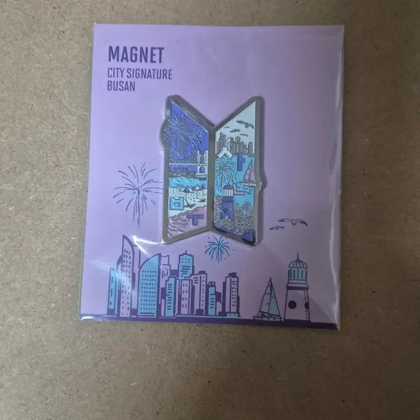 [BUNJANG] BTS Busan Magnet Badge / (미개봉)BTS 방탄소년단 BTS 부산 마그넷 뱃지