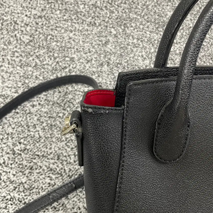 [BUNJANG] Charles &amp; Keith Britton Ruched Top Handle Tote Bag / 빈티지9. 찰스앤키스 브리튼 러치드 탑 핸들 토트백 가방 크로스백