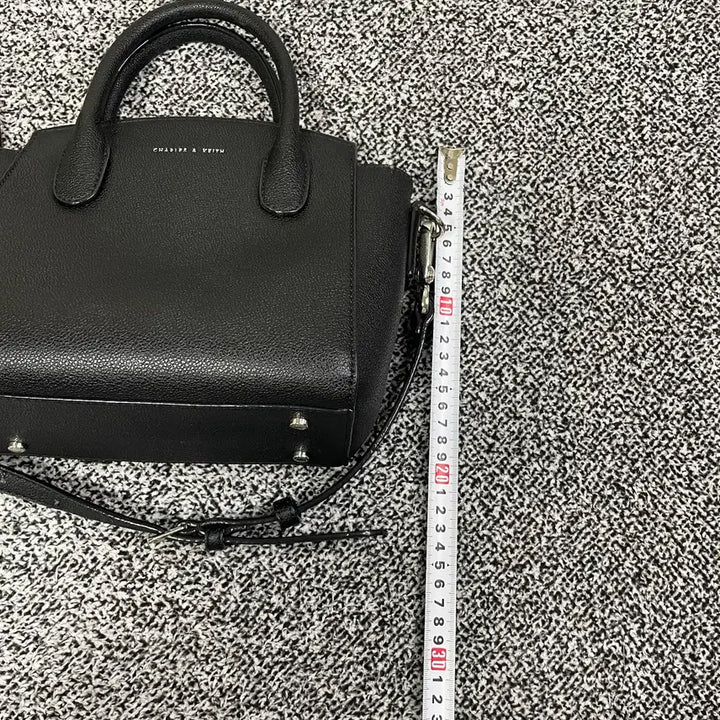 [BUNJANG] Charles &amp; Keith Britton Ruched Top Handle Tote Bag / 빈티지9. 찰스앤키스 브리튼 러치드 탑 핸들 토트백 가방 크로스백