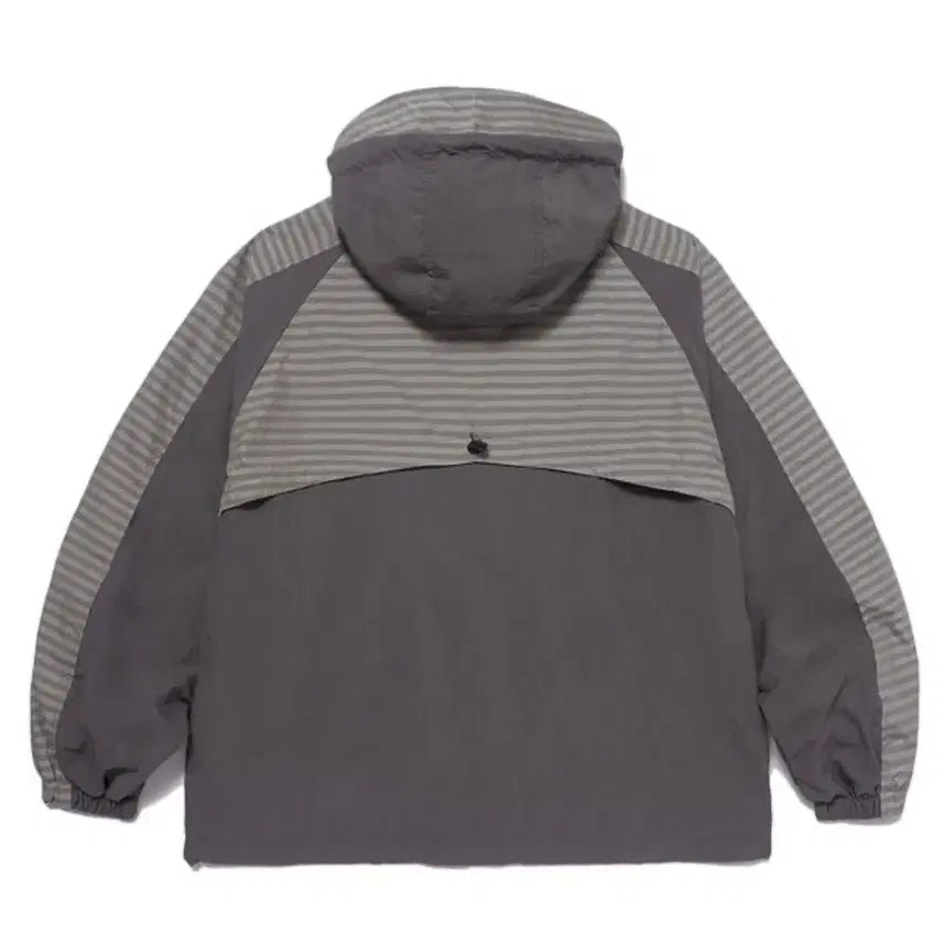 [BUNJANG] Hug Your Skin Stripe Windbreaker Jacket / 허그유어스킨 스트라이프 윈드브레이커 바람막이