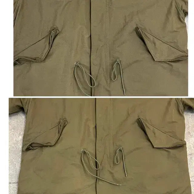 [BUNJANG] Lafarge Store Field Jacket Khaki Outer S Inner M / 라퍼지스토어 개파카 야상 자켓 카키 외피S 내피 M 