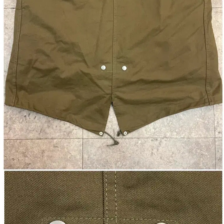 [BUNJANG] Lafarge Store Field Jacket Khaki Outer S Inner M / 라퍼지스토어 개파카 야상 자켓 카키 외피S 내피 M 