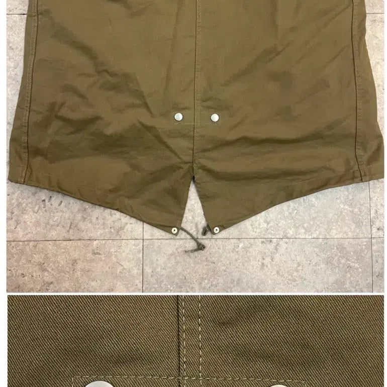 [BUNJANG] Lafarge Store Field Jacket Khaki Outer S Inner M / 라퍼지스토어 개파카 야상 자켓 카키 외피S 내피 M 