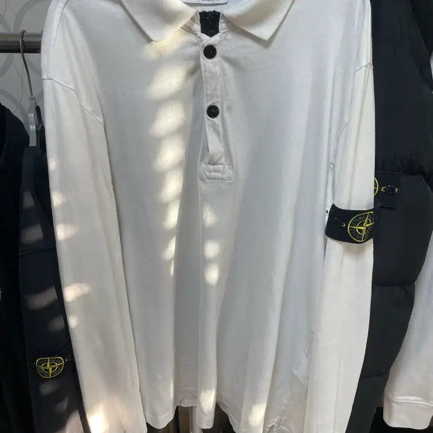 [BUNJANG] Stone Island Half Zip-Up Pullover / 스톤아일랜드 반집업