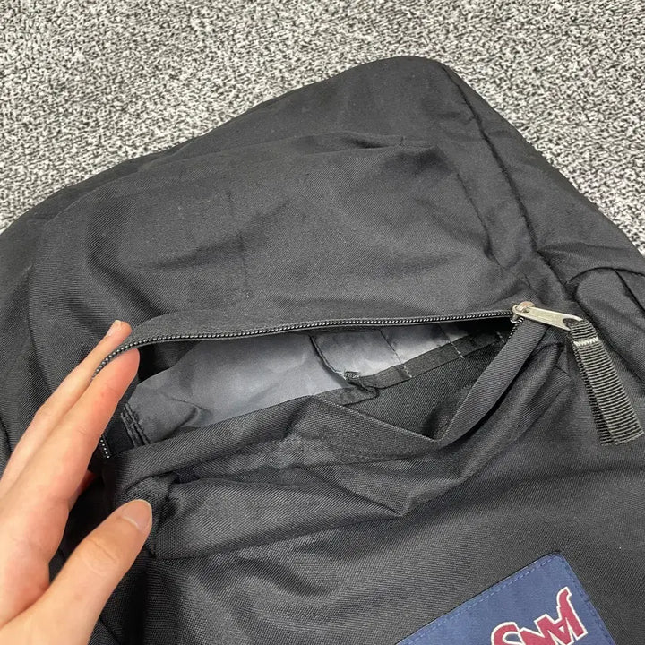 [BUNJANG] Vintage JanSport Superbreak Plus Backpack Black / 빈티지9. 잔스포츠 슈퍼브레이크 플러스 백팩 책가방 가방 블랙