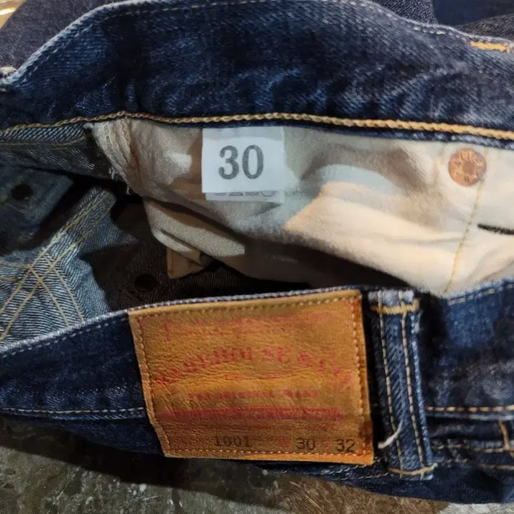 [BUNJANG] Warehouse 1001 Selvedge Denim Pants / 웨어하우스 1001 셀비지 데님팬츠