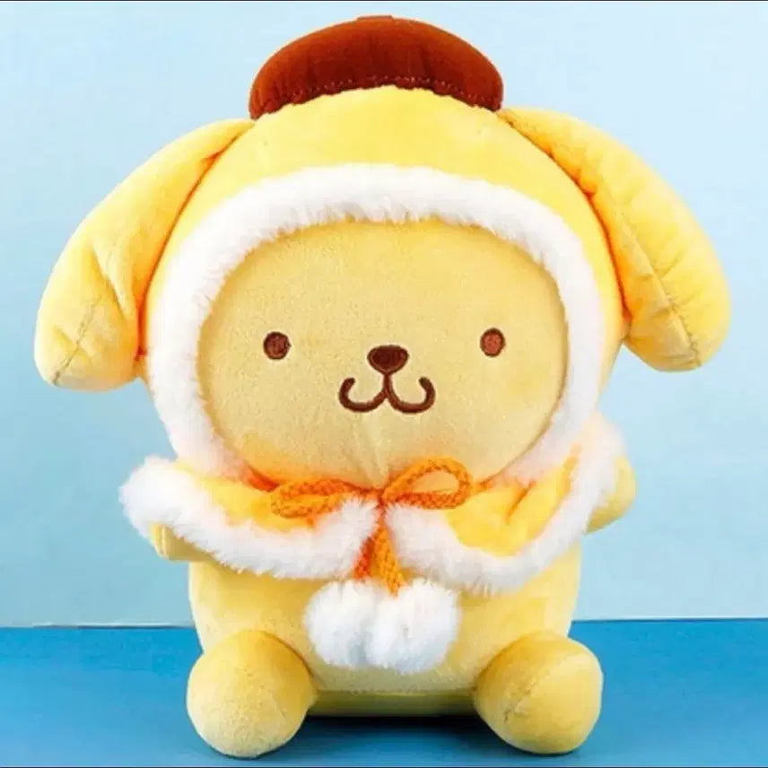 [BUNJANG] Sanrio Pompompurin Cape Plush Doll / [새상품] 산리오 폼폼푸린 망토 인형