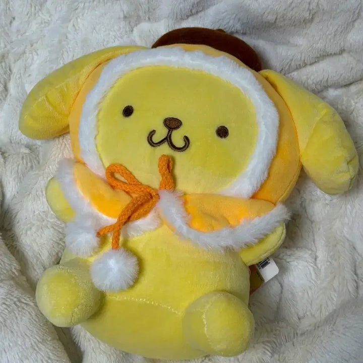 [BUNJANG] Sanrio Pompompurin Cape Plush Doll / [새상품] 산리오 폼폼푸린 망토 인형