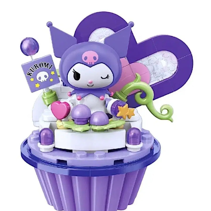 [BUNJANG] Kuromi Blueberry Cupcake Nano Figure / 쿠로미 블루베리 컵케이크 나노피규어
