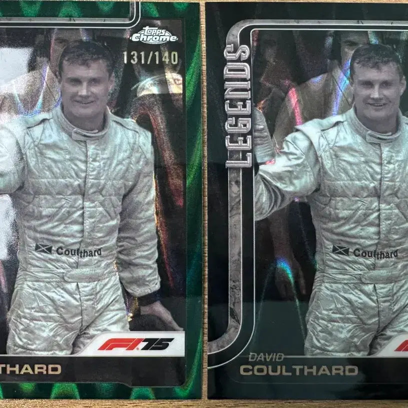 [BUNJANG] Topps Chrome F1 2025 Limited Edition Card Bundle Set / 2025 F1 탑스 크롬 쿨싸드 10한정 일괄 카드