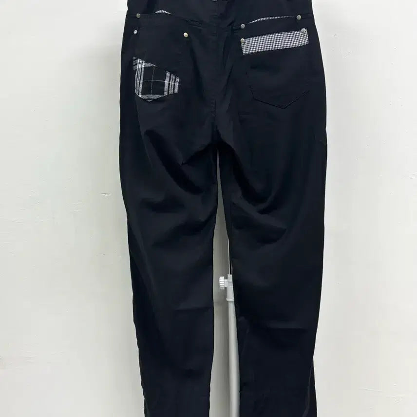 [BUNJANG] Vintage Punk Rock Black Low-Rise Cotton Pants / 일본빈티지 펑크룩 락시크 블랙 로우라이즈 코튼 팬츠 바지