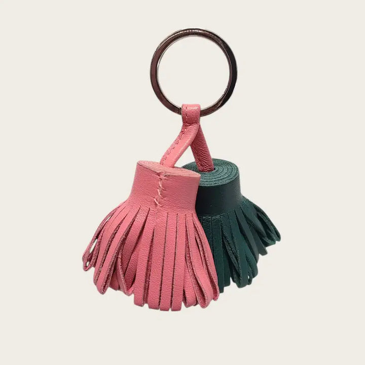 [BUNJANG] Hermes Carmen Uno Bag Charm / 에르메스 블루 드 말트 &amp; 로즈 사쿠라 카르멘 우노 백참