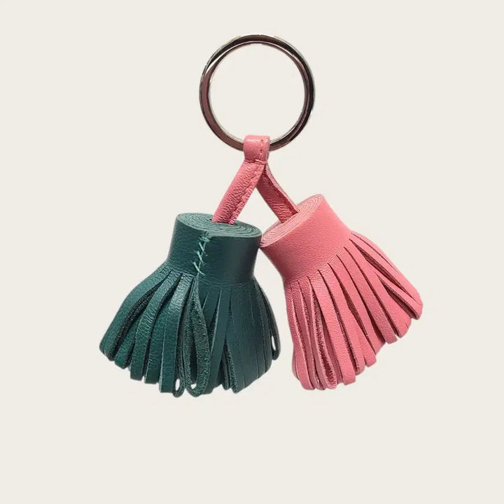 [BUNJANG] Hermes Carmen Uno Bag Charm / 에르메스 블루 드 말트 &amp; 로즈 사쿠라 카르멘 우노 백참