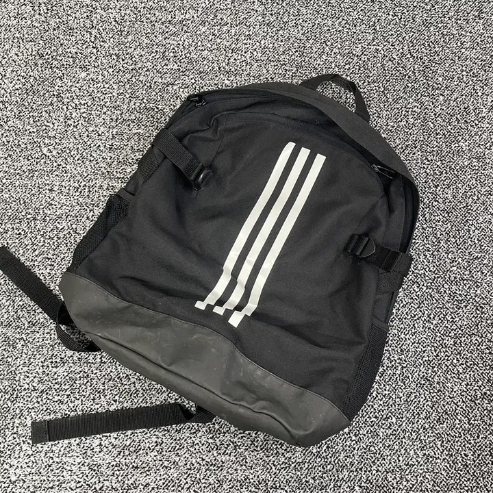 [BUNJANG] Adidas Power IV Medium Backpack Black / 빈티지9. 아디다스 파워 IV 미디움 백팩 책가방 가방 블랙