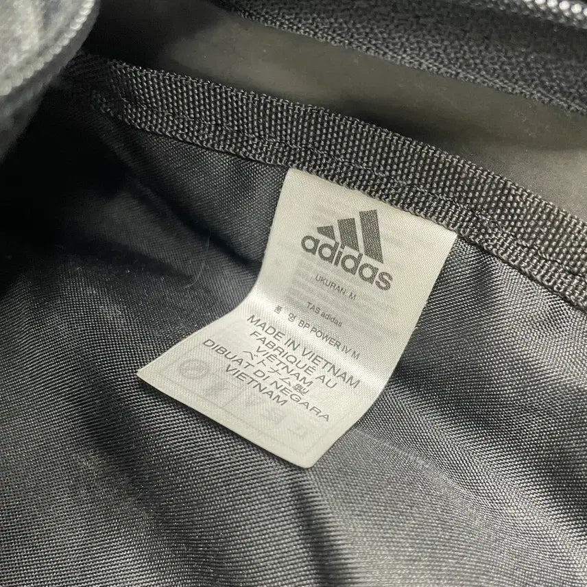 [BUNJANG] Adidas Power IV Medium Backpack Black / 빈티지9. 아디다스 파워 IV 미디움 백팩 책가방 가방 블랙