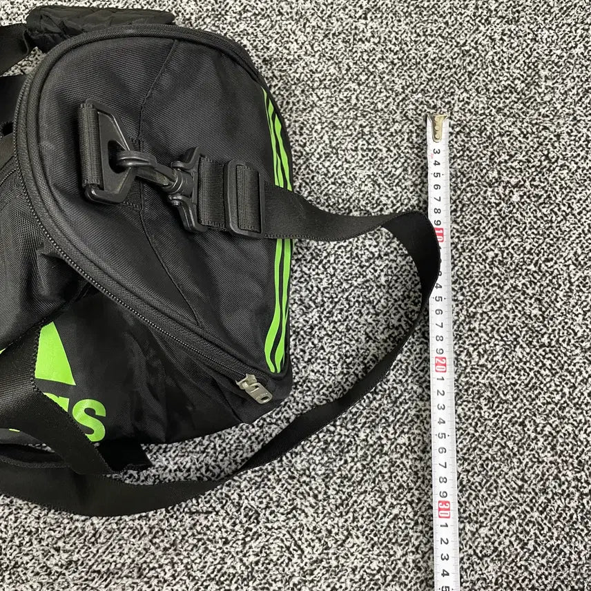 [BUNJANG] Adidas Diablo Duffel Bag Black Green / 빈티지9. 아디다스 디아블로 더플백 보스턴백 가방 블랙 그린 몬스터깔