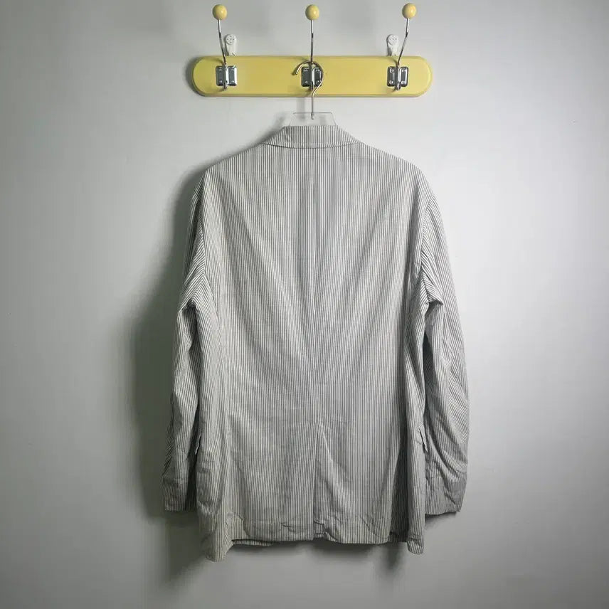 [BUNJANG] Issey Miyake Seersucker Striped Blazer / 이세이미야케 시어서커 스트라이프 블레이저