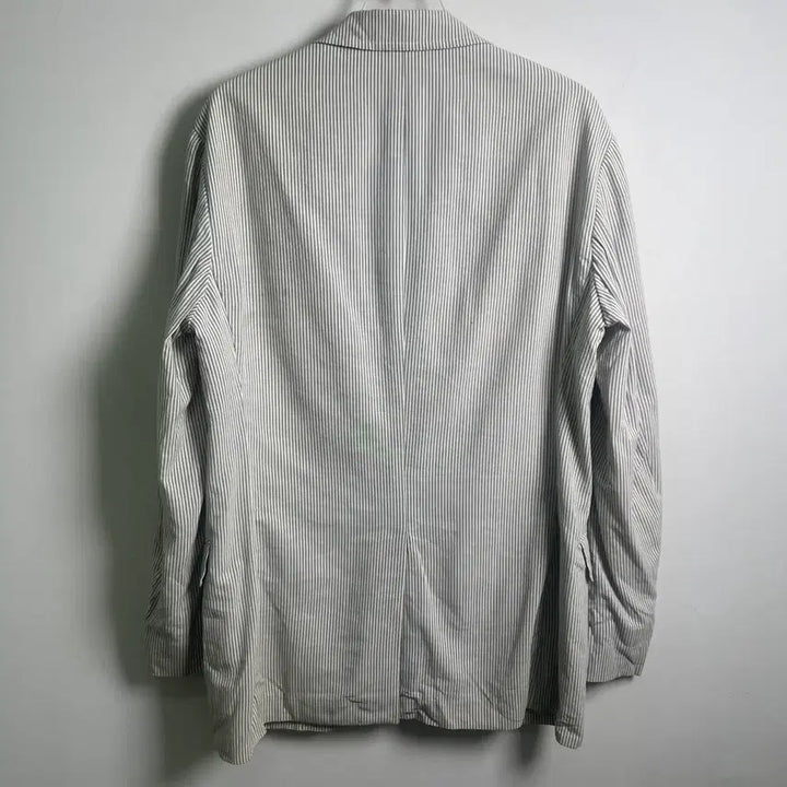 [BUNJANG] Issey Miyake Seersucker Striped Blazer / 이세이미야케 시어서커 스트라이프 블레이저