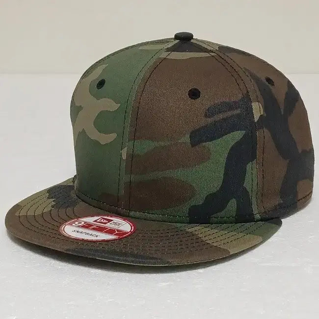 [BUNJANG] New Era Camo Snapback / (56~58) 뉴에라 무지 카모 스냅백