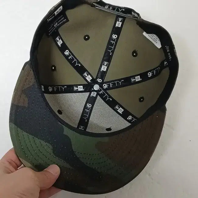 [BUNJANG] New Era Camo Snapback / (56~58) 뉴에라 무지 카모 스냅백